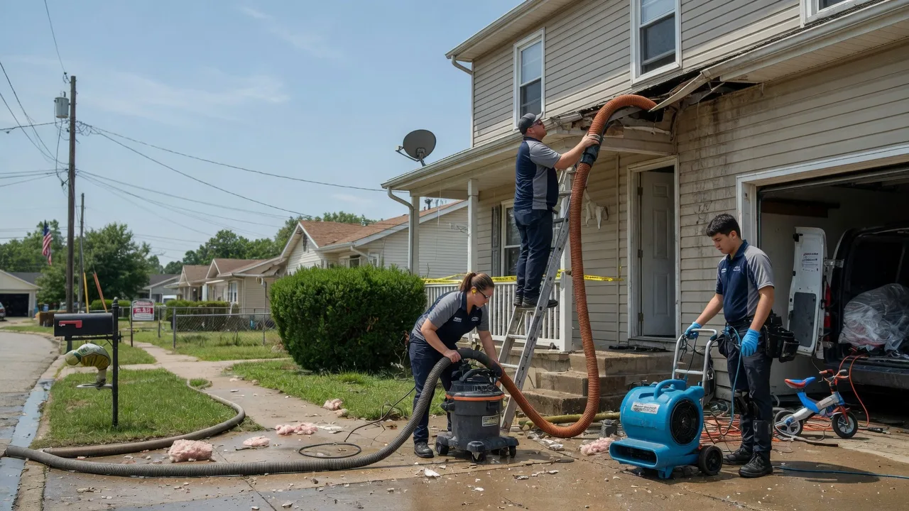 Water Damage Restoration in Prairie Du Rocher, IL near me